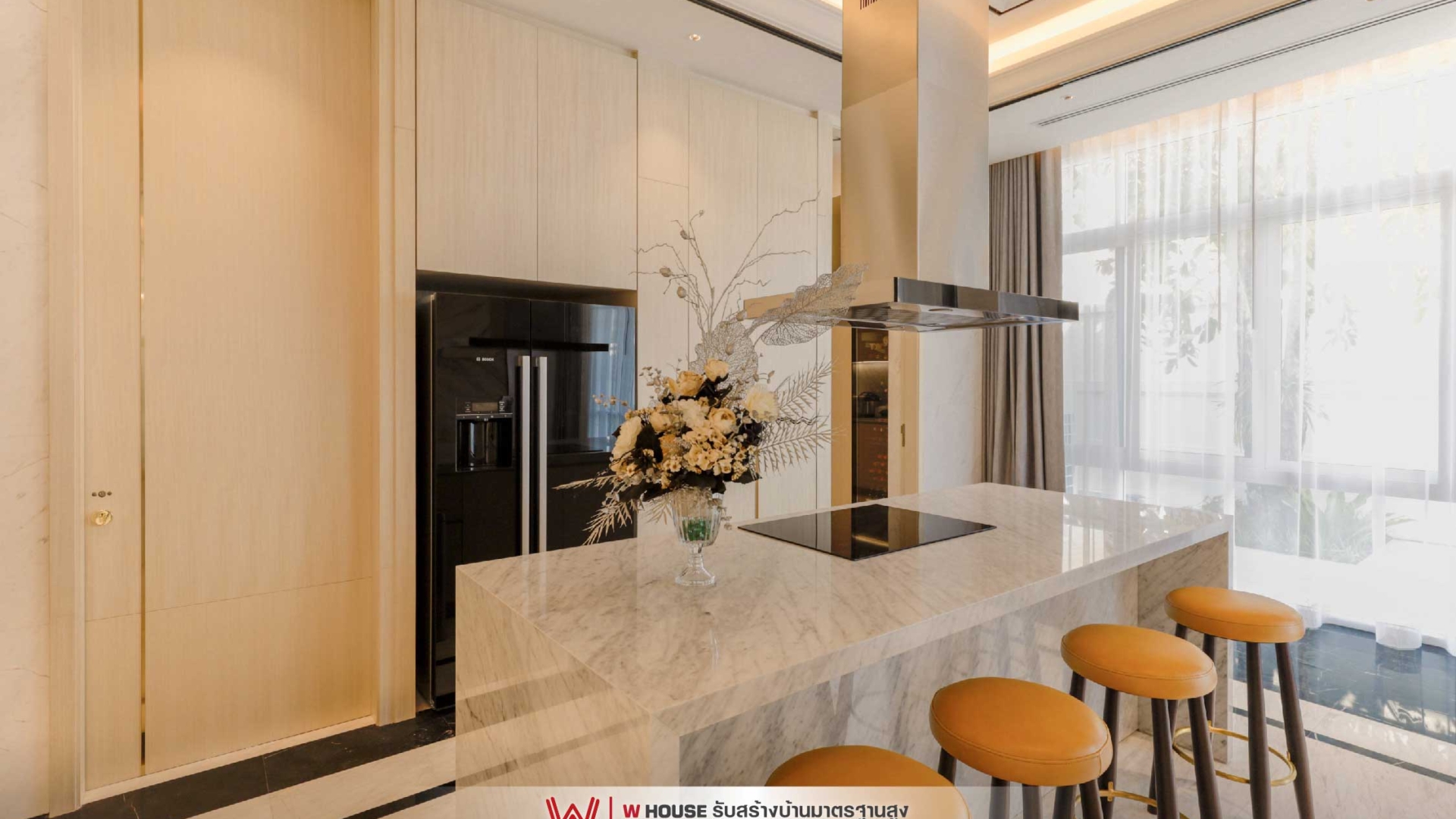 ผลงานห้องครัวสไตล์โมเดิร์น จาก W HOUSE